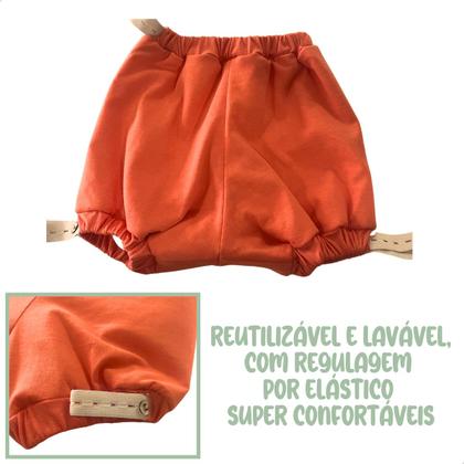 Imagem de Kit 2 Un Desfralde Antivazamento Proteção Noturna Ajustável