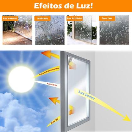 Imagem de Kit 2 Un Pelicula Eletrostatica 3D Vidro Borboleta Colorido