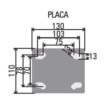 Imagem de Kit 2 un rodizio fixo e giratório pneumatico cargo speed 6x2