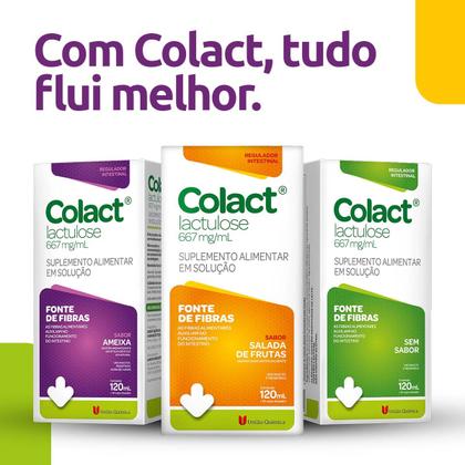 Imagem de Kit 2 und Colact Sem Sabor 667mg Ml C/120 Ml