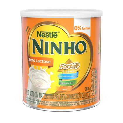 Imagem de Kit 2 und Composto Lácteo em Pó Ninho Zero Lactose 380G