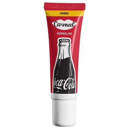 Imagem de Kit 2 Und Hidratante Labial Carmed Coca-Cola Vermelho 10g - Cimed