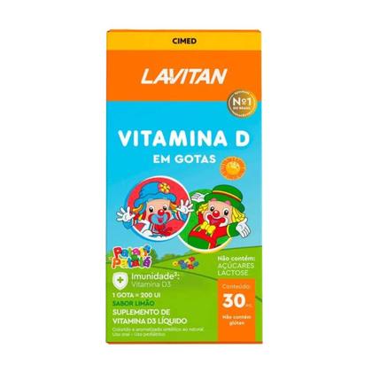 Imagem de Kit 2 und Lavitan Vitamina D 200UI Gota 30 ml