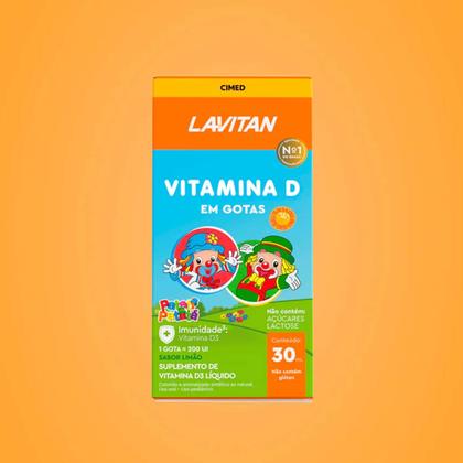 Imagem de Kit 2 und Lavitan Vitamina D 200UI Gota 30 ml