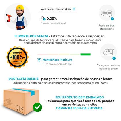 Imagem de Kit 2 Und Óculos Proteção Visão Tático Vonder Emborrachado
