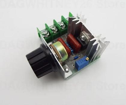 Imagem de Kit 2 Uni Regulador dimer 16a 20a 1000w bivolt exaustor potência dimmer variador