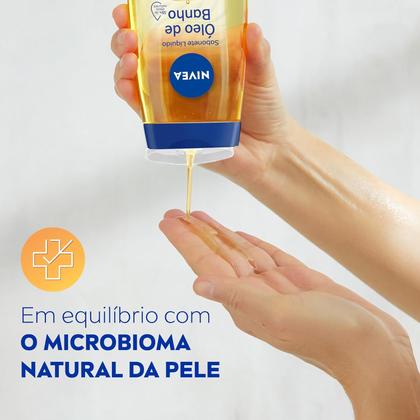 Imagem de Kit 2 unid. NIVEA Sabonete Líquido Óleo de Banho 200ml
