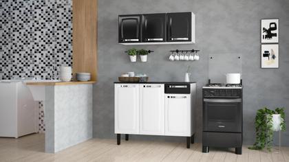 Imagem de Kit 2 Unidades Aéreo Itatiaia Rose  Armários em Aço 105cm com Design Moderno