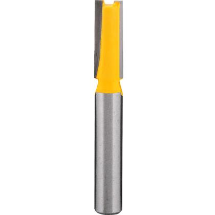 Imagem de Kit 2 Unidades Fresa Reta 6mm Acabamento Vonder Metal Duro Madeira Para Tupia
