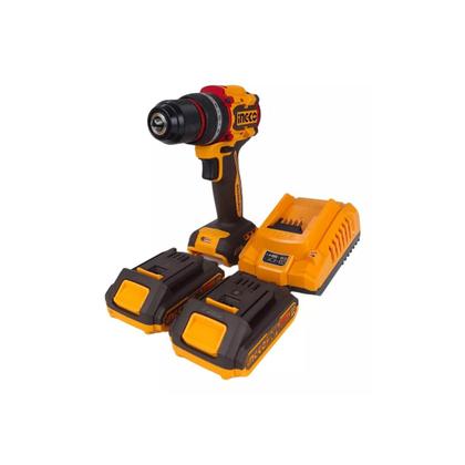 Imagem de Kit 2 unidades - parafusadeira furadeira brushless de impacto 66nm 1/2 ingco cidli20668-9