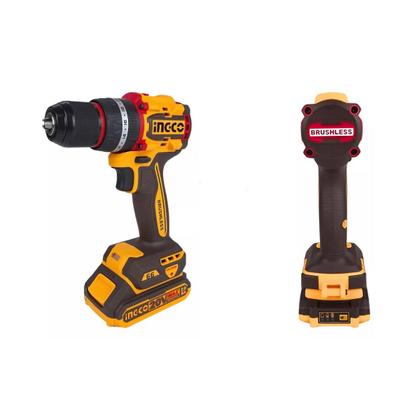 Imagem de Kit 2 unidades - parafusadeira furadeira brushless de impacto 66nm 1/2 ingco cidli20668-9