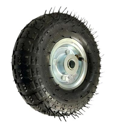 Imagem de kit 2 Unidades Roda Pneu 350x4 Com Camara Carrinhos Off-road 150kg