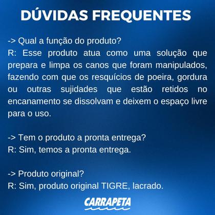 Imagem de Kit 2 Unidades Solução Limpadora Preparadora Tigre 1000ml