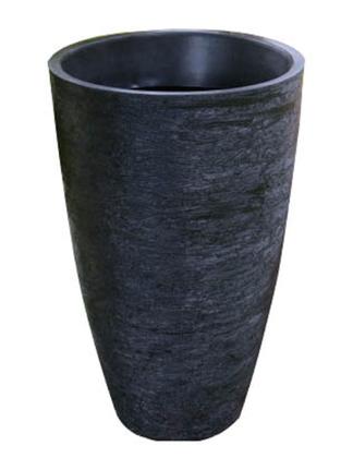 Imagem de kit 2 Vaso Planta 45x30 Oval Moderno Polietileno