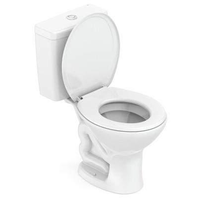 Imagem de Kit 2 Vaso Sanitário com Caixa Acoplada e Assento Saveiro Celite