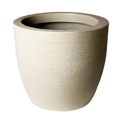 Imagem de  Kit 2 Vasos de Planta Jateado Cone - 6L e 20L, Polietileno Resistente para Externo com Proteção UV