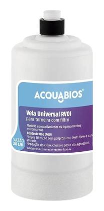 Imagem de Kit 2 vela universal acquabella rv01 compativel bella e vitale lorenzetti acquabios