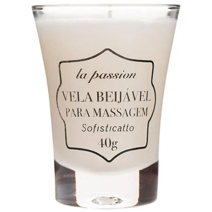 Imagem de KIT 2 velas de vanilla para massagem hidratante beijavel