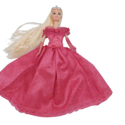 Imagem de kit 2 Vestido de debutante para boneca boneca barbie lilas e Pink