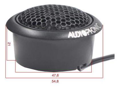 Imagem de Kit 2 Vias 5 Polegadas Audiophonic Need KN 525 110W RMS Som Automotivo HiFi Alta Definição