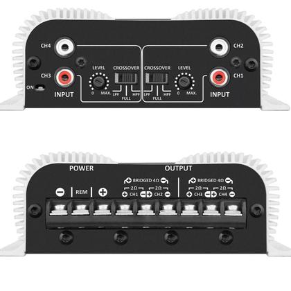 Imagem de Kit 2 Vias Jbl 160w c/ Alto Falante 6x9 e Módulo Amplificador Ts400x4