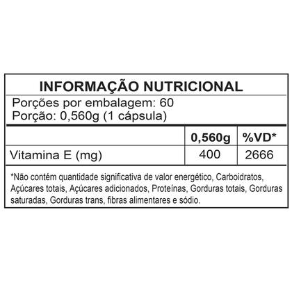 Imagem de Kit 2 Vitamina E 400mg Com 60 Cápsulas