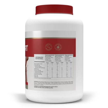 Imagem de Kit 2 Whey Fort 3W Vitafor Chocolate 1800g