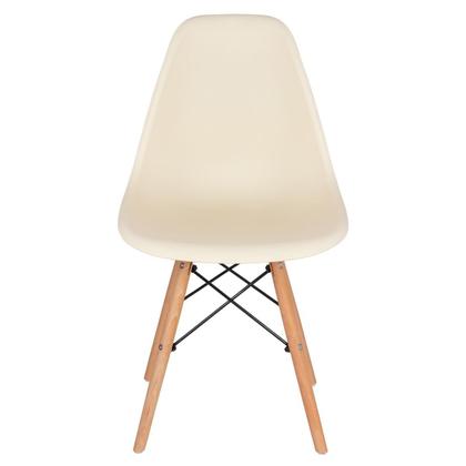 Imagem de KIT - 2 x cadeiras Charles Eames Eiffel DSW - Base de madeira clara