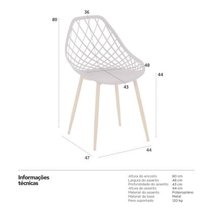 Imagem de KIT - 2 x cadeiras Clarice - Cleo