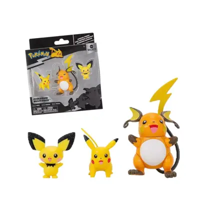 Kit 2 x Pokémon Evolution Multipack - Pikachu e Squirtle
