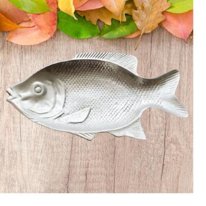 Imagem de Kit 20 Bandeja Grande Porções Peixe aluminio restaurante