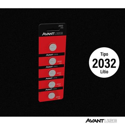Imagem de kit 20 Baterias Lítio 2032 3v Tipo Moeda Cod: 408270014-4 Avant Use