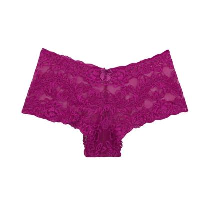 Imagem de Kit 20 Calcinhas Caleçon Shortinho Renda Sexy Confortável Com Forro Algodão Estilo Romântico