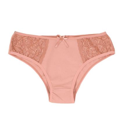 Imagem de Kit 20 Calcinhas Plus Size Algodão Tangão Senhora Cotton Lingerie com Renda no Atacado