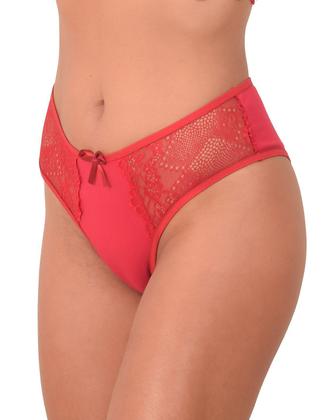 Imagem de Kit 20 Calcinhas Plus Size Algodão Tangão Senhora Cotton Lingerie com Renda no Atacado