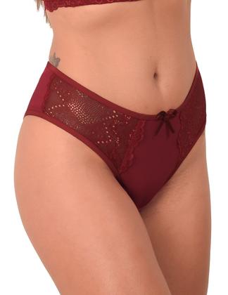 Imagem de Kit 20 Calcinhas Plus Size Algodão Tangão Senhora Cotton Lingerie com Renda no Atacado