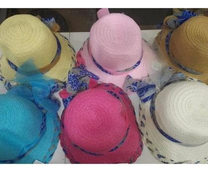 Imagem de Kit  20 Chapéu De Praia Infantil Festa Modelos Variados