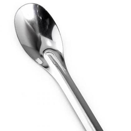 Imagem de Kit 20 Colheres Bailarina 30cm Inox Longa Basic Gourmet Mix para Mexer Bebidas Coquetel Drinks Sucos