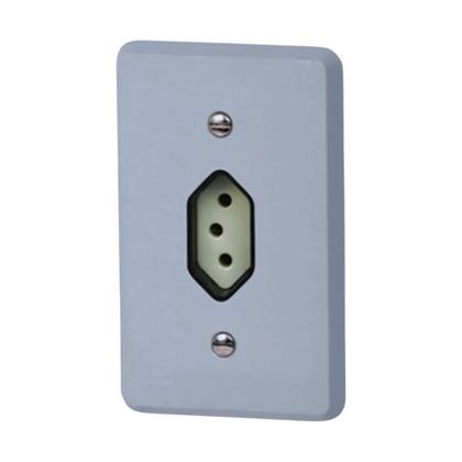 Imagem de Kit 20 Conjunto Tomada 2p+t 20a 250v Silentoque 4x2 Pial