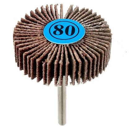 Imagem de Kit 20 Discos Flap Lixa 32Mm Lamela G80 Para Micro Retíficas