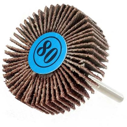 Imagem de Kit 20 Discos Flap Lixa 32Mm Lamela G80 Para Micro Retíficas