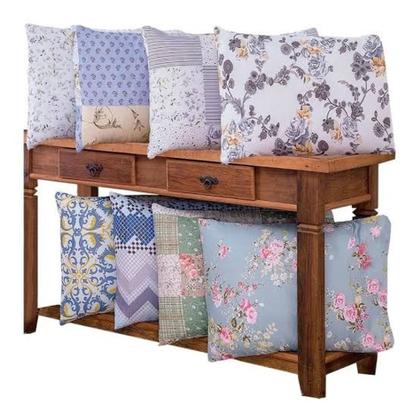 Imagem de Kit 20 Fronhas Para Travesseiro Estampas Variadas Lindas Poliester
