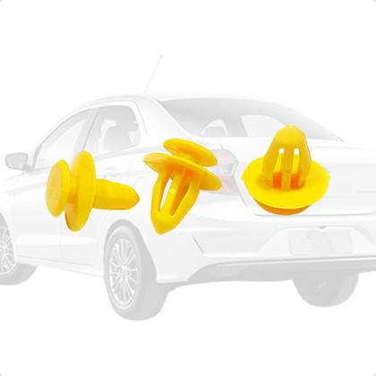 Imagem de Kit 20 Grampos Forro Porta Ford Ka Fiesta Ecosport Escort