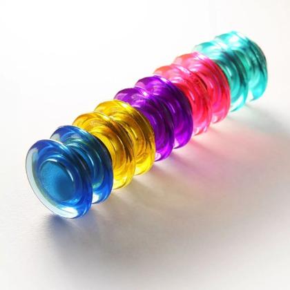 Imagem de Kit 20 Imã Coloridos Para Geladeira para Fotos e Recados