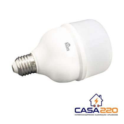 Kit 20 Lâmpadas Led 50W E27 6.500K Branca Fria Bivolt Kian Imagem de Kit 20 Lâmpadas Led 50W E27 6.500K Branca Fria Bivolt Kian