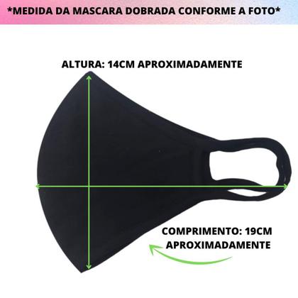 Imagem de Kit 20 Mascara De Tecido Duplo Algodão Lavável Reutilizável