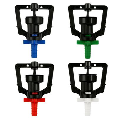 Imagem de Kit 20 Micro Aspersores Bailarina Anti-inseto Completo com estaca Universal  p/ Jardim, Estufas, Horta e Alta Durabilidade