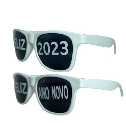 Imagem de Kit 20 Óculos Personalizado Comemoração 2023 Feliz Ano Novo