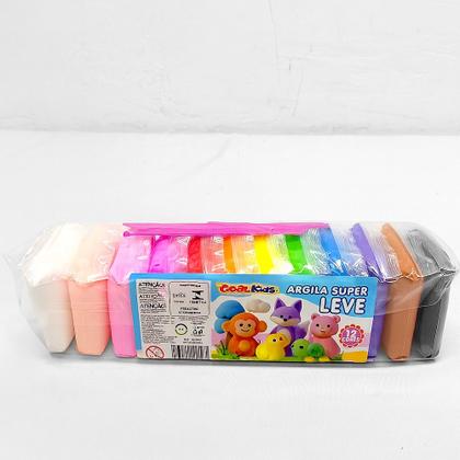 Imagem de Kit 20 Pacotes 240 Massinhas de Modelar EVA que Pula Não suja Atacado Lembrança Festa