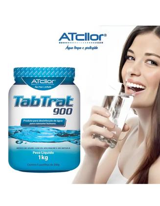 Imagem de Kit 20 Pastilhas 200g Tratamento Água Consumo TabTrat 900